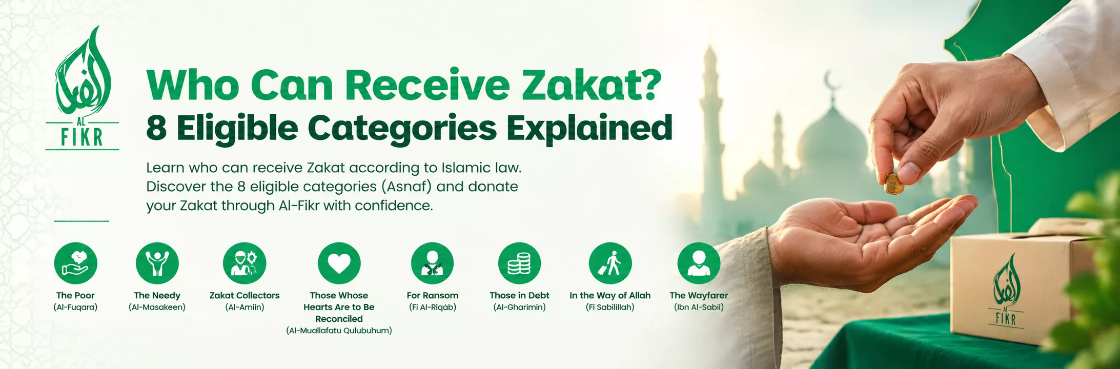 Who Can Receive Zakat? 8 Eligible Categories Explained | Al-Fikr